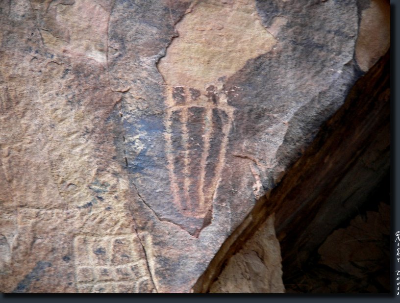 Petroglyph photo 13, Parowan Gap