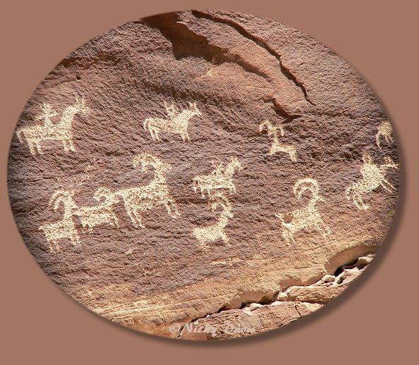 Arches National Park Petroglyphs