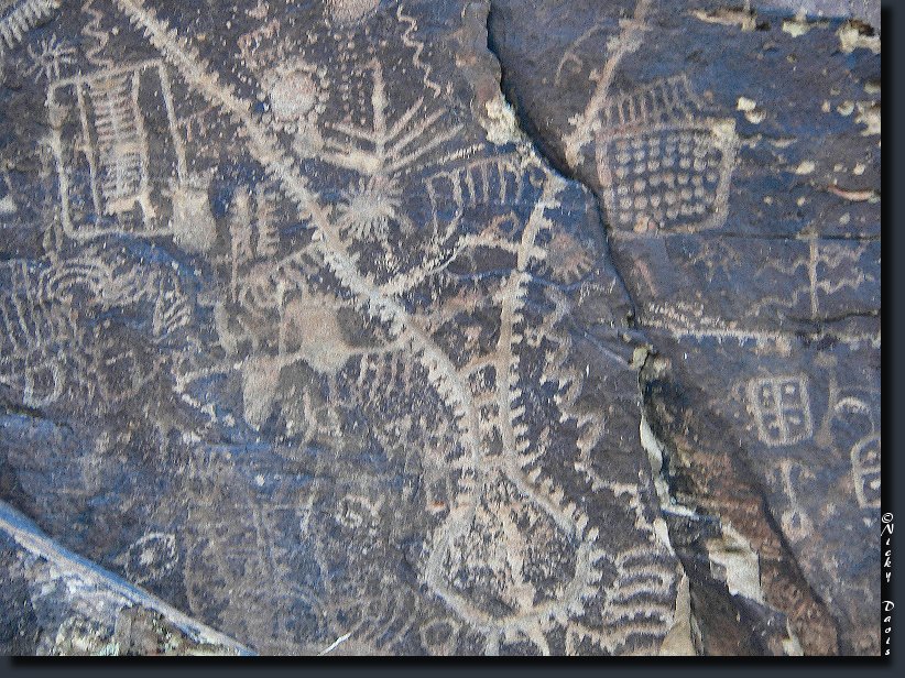 Petroglyph photo 3, Parowan Gap
