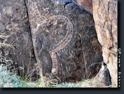 Petroglyph photo 5, Parowan Gap