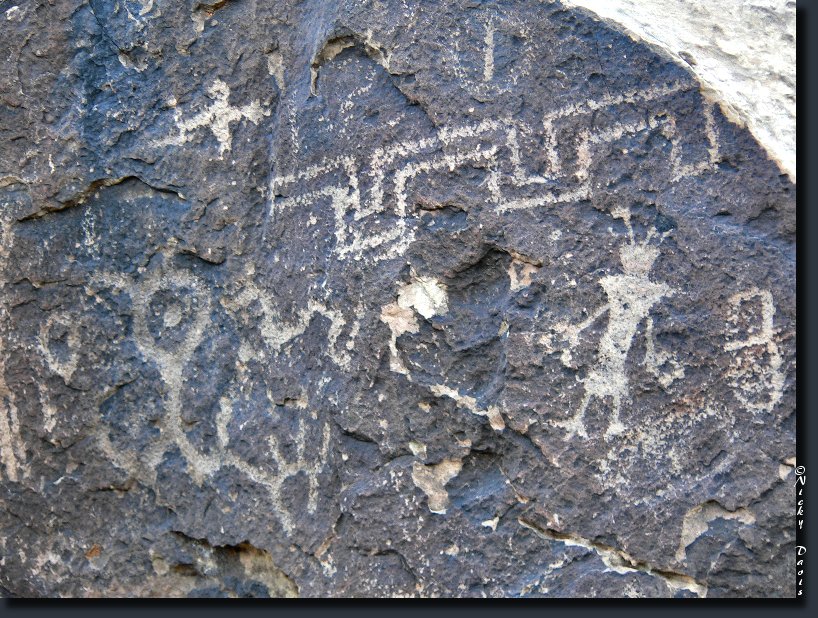 Petroglyph photo 8, Parowan Gap